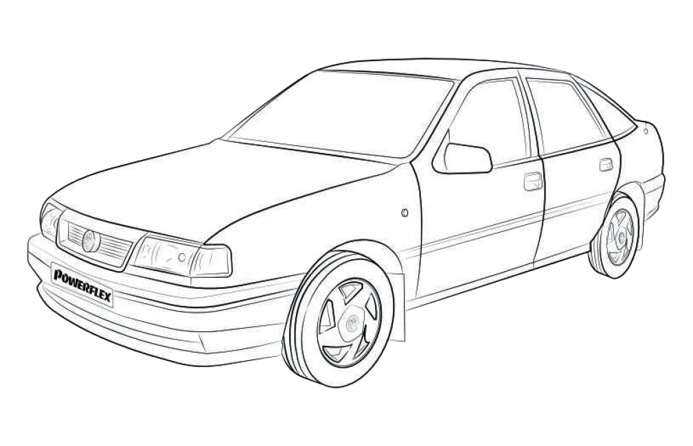 Cavalier 2WD (1989 - 1995), Vectra A (1989 - 1995)