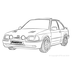 Escort RS Turbo Series 2 (1986 - 1990)