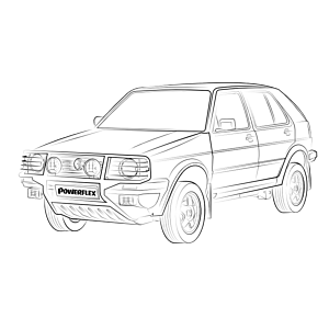 Golf MK2 4WD, Inc Rallye & Country (1985 - 1992)