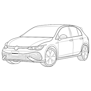 Golf R MK8 4WD (2020 -)