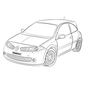 Megane II inc BS 225, R26 and Cup (2002-2008)