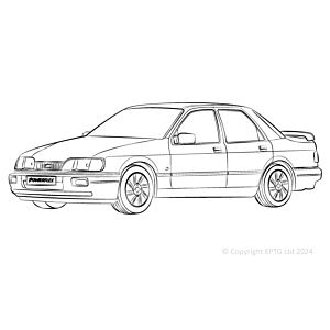 Sapphire Cosworth 2WD (1988-1989)