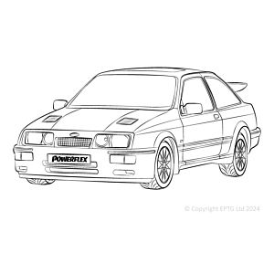 3Dr RS Cosworth inc. RS500 (1986-1988)