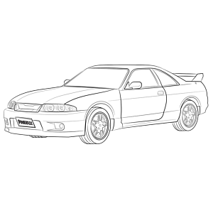 R33 4WD Incl. GT-R & GTS4(1993 - 1998)