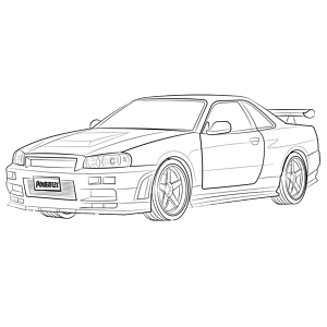 R34 4WD Incl. GT-R & 25GT4 (1998 - 2002)